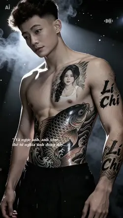 Hình xăm cá chép 