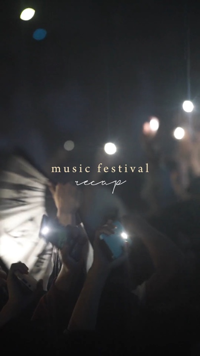 Resumo do festival de música