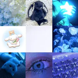 Blue and Purple!