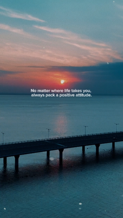 pack your positive 