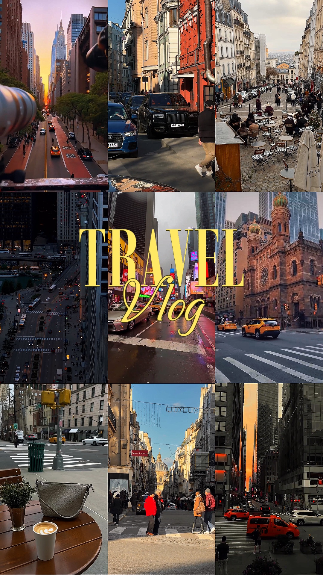Travel vlog