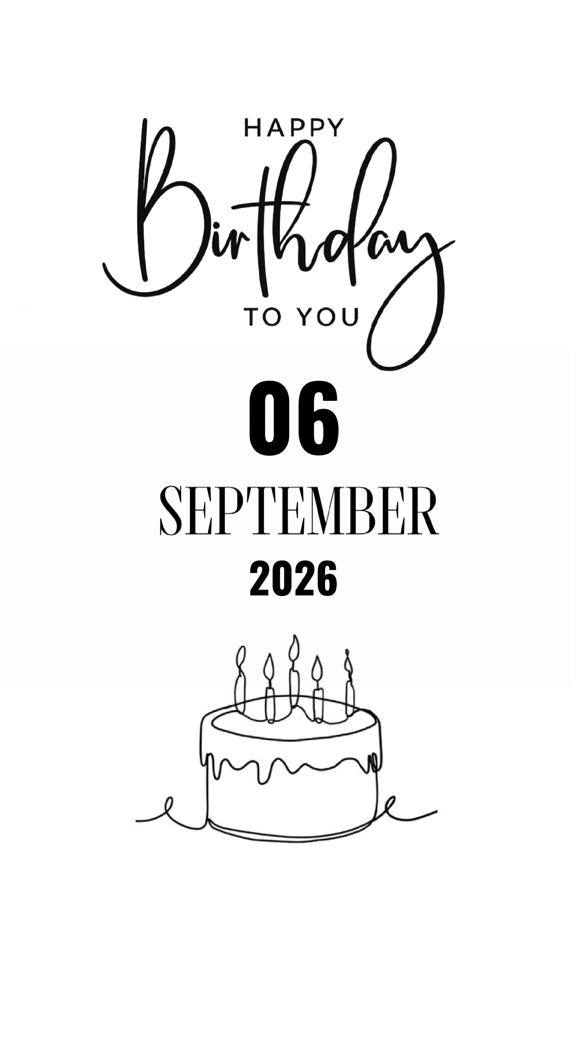 Ulang Tahun 06 September