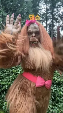 원숭이의 댄스쇼 !!