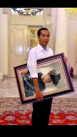 Di pajang PK Jokowi 