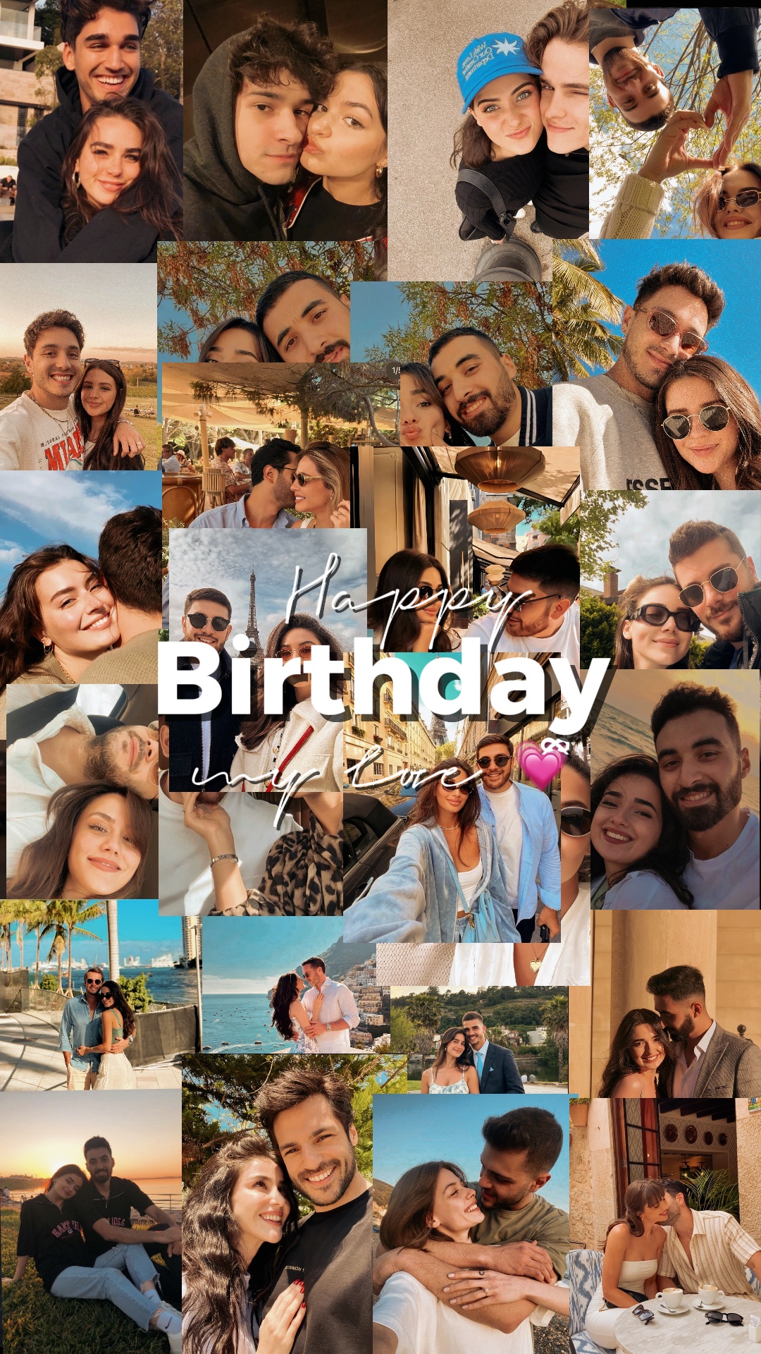 Anniversaire mon amour
