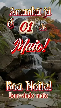 Amanhã já é maio