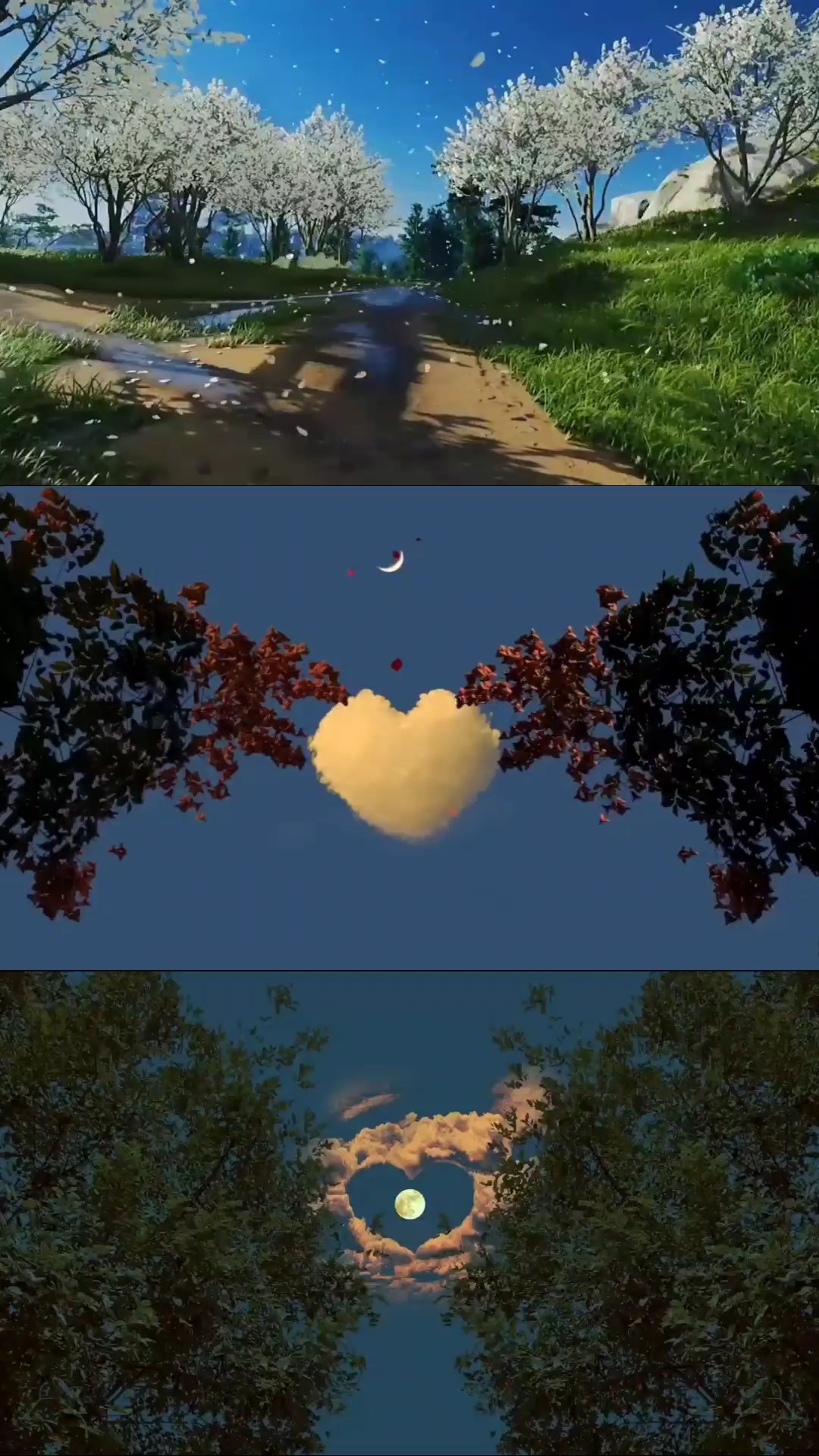 Colagem de paisagem