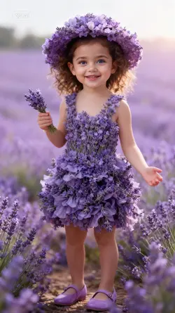 Lavender Flower -U