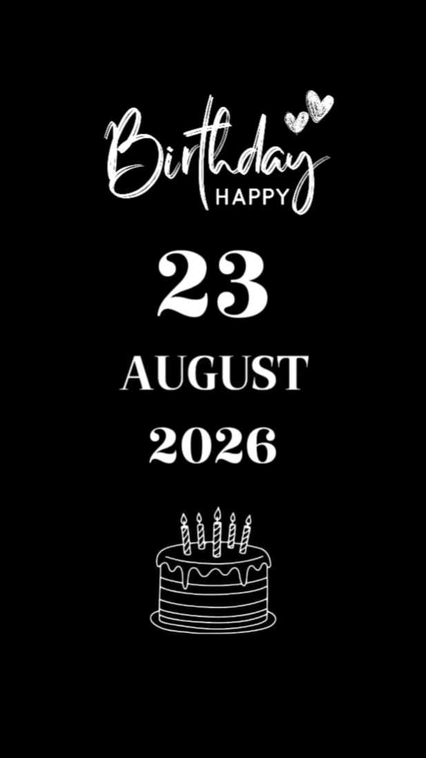 BDAY BROTHER 23 AUG