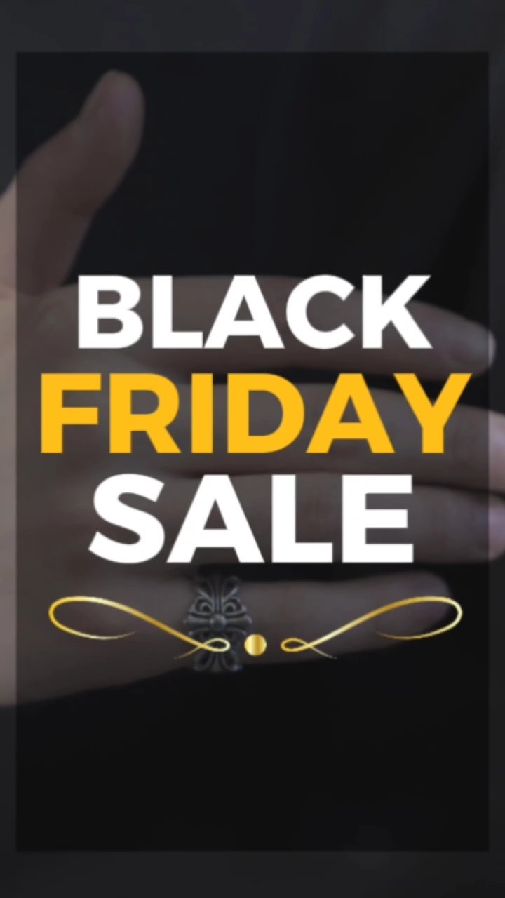 Jewelry Product Display Special Black Friday in Minimalist 