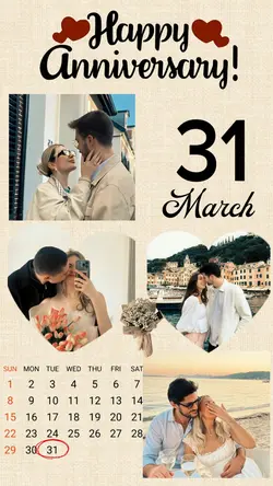 Anniversary 31 March