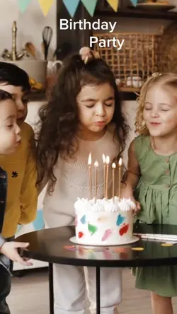 Birthday party kids