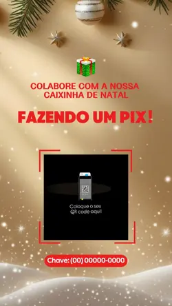 caixinha de natal 