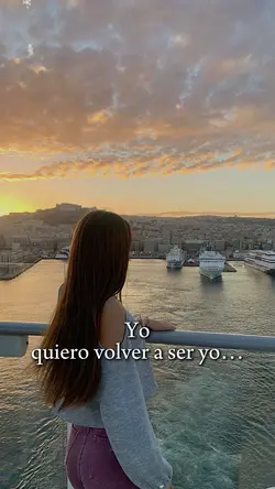 Volver a ser yo…