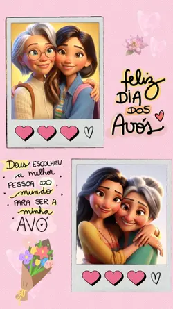 Feliz dia dos Avós 
