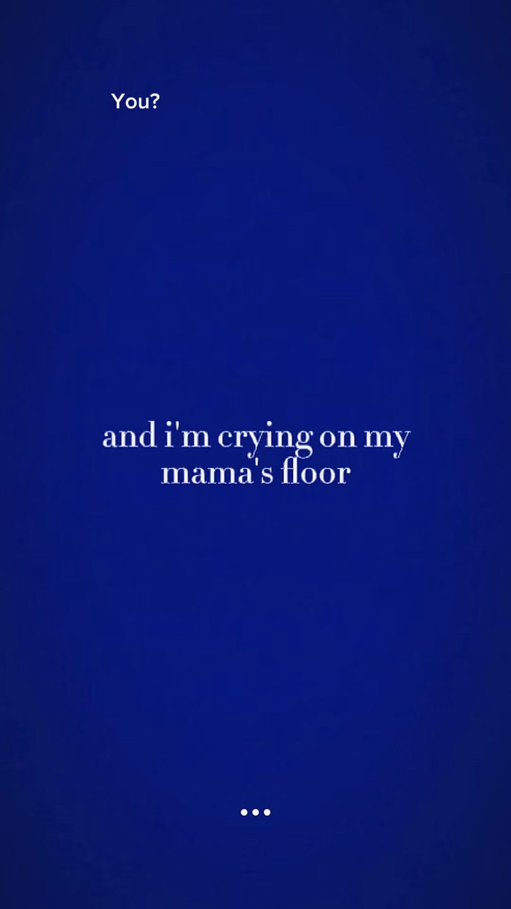 Crying mama