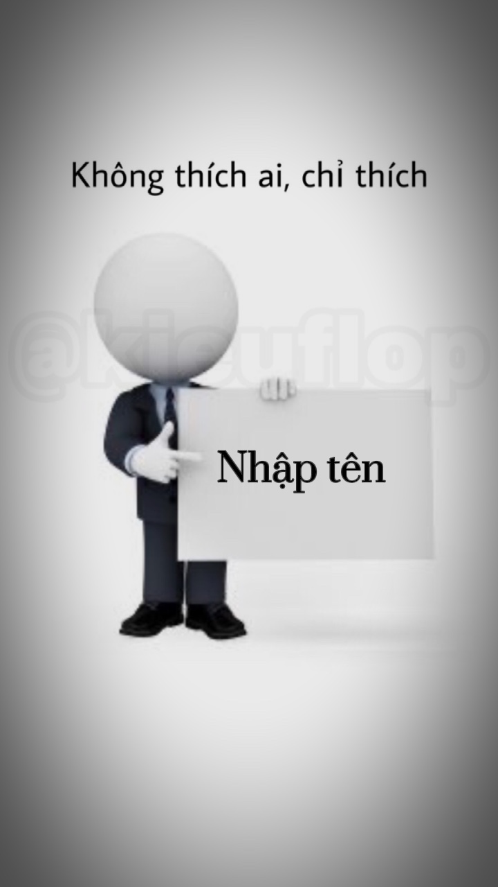 Show tên người iu