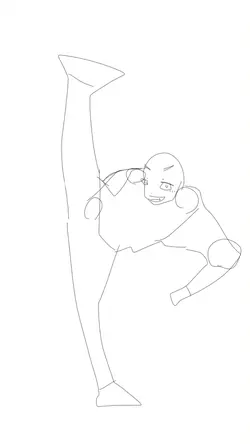 軍人ダンス(足上げるやつ)