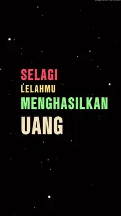 selagi mengasilkan