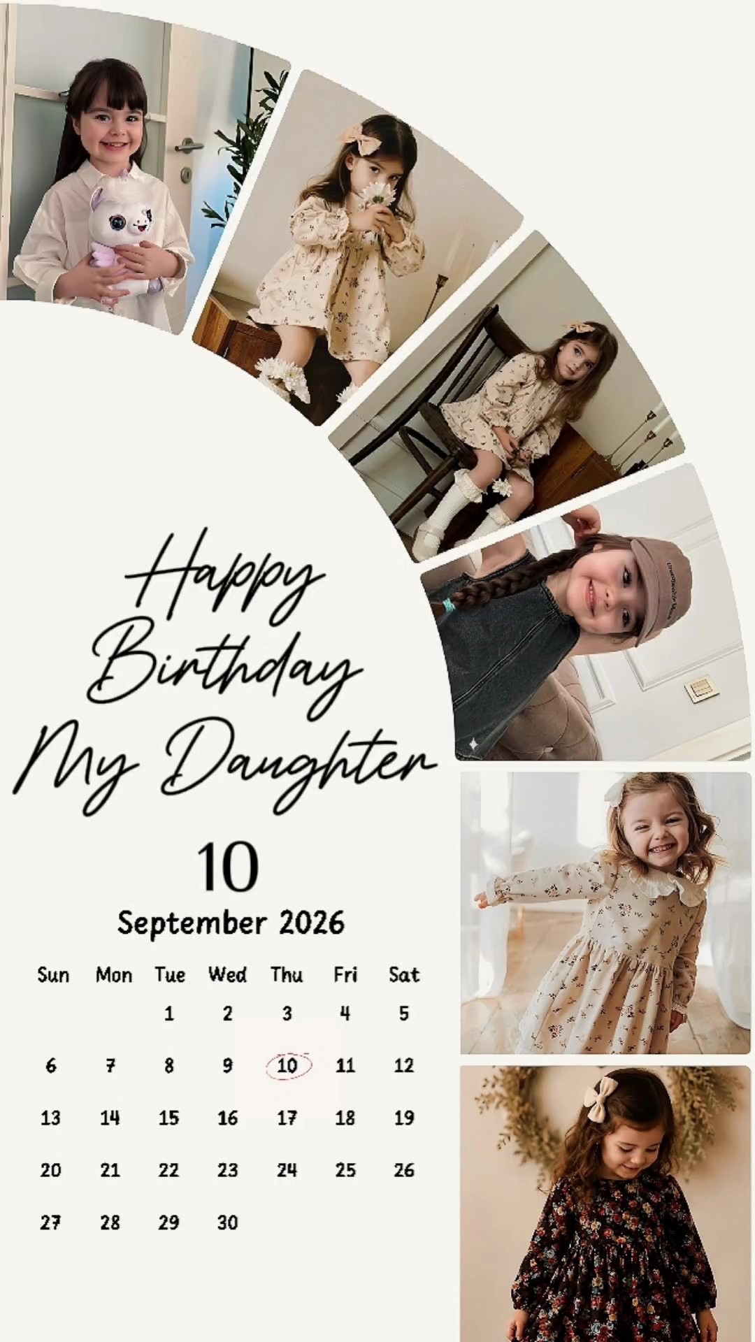 hbd my daughter