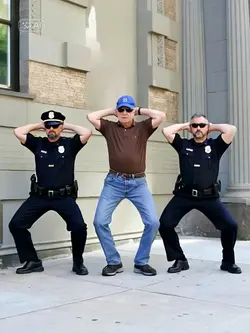 Police dance