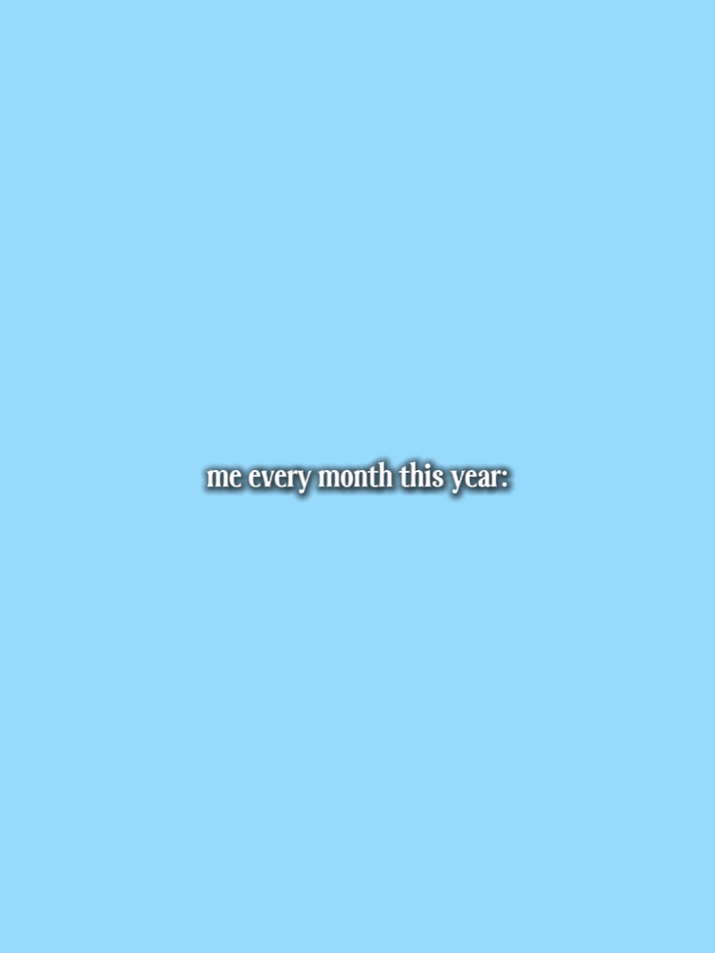 MeEveryMonthThisYear