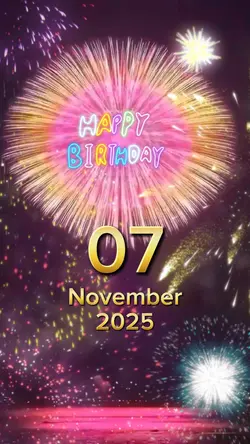 hbd 07 November