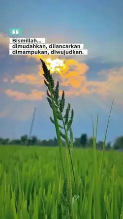 Bismillah dimudahkan
