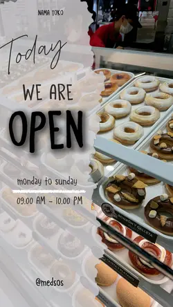 We Are Open