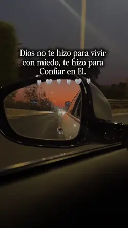 Confía en Dios.