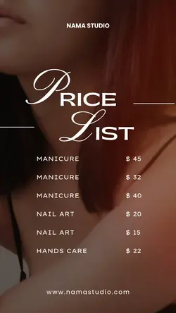 story : pricelist