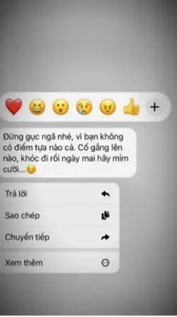 Đừng gục ngã nhé