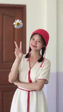 From Folded Pose to Cute Reveal