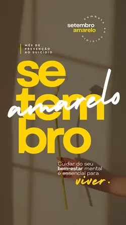 SETEMBRO AMARELO ✨