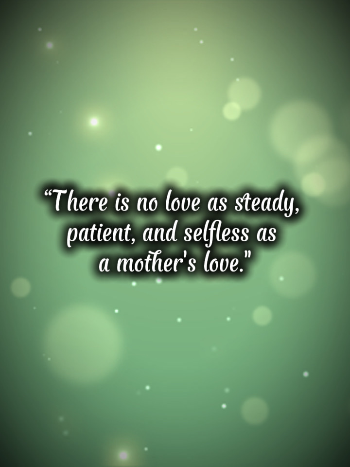 An meine Mutter
