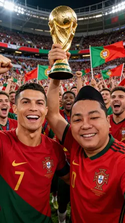 with ronaldo