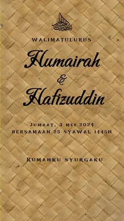 KAD KAHWIN KLASIK 🌿☘️