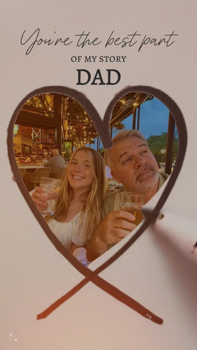 Eu te amo pai