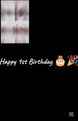 1st Birthday Templat