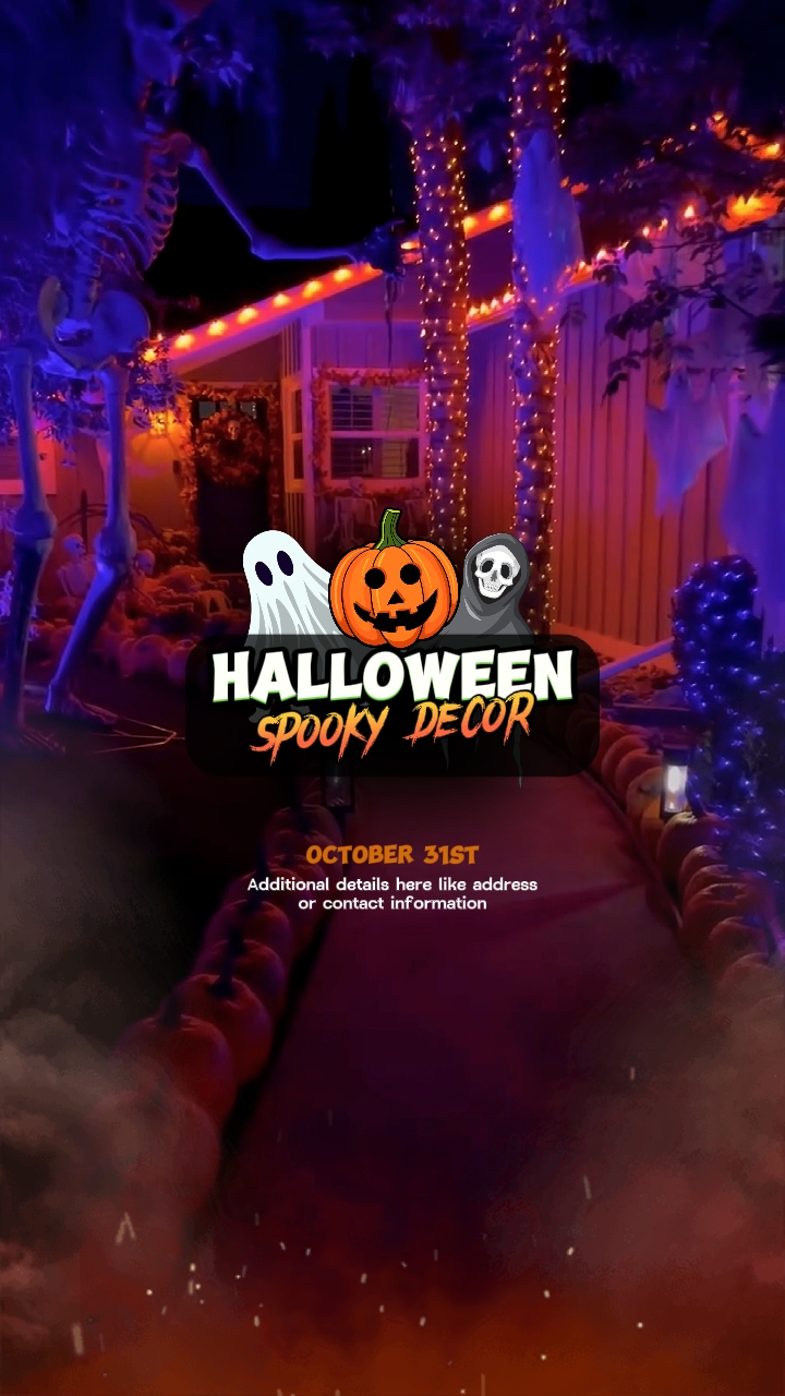 spooky decor 