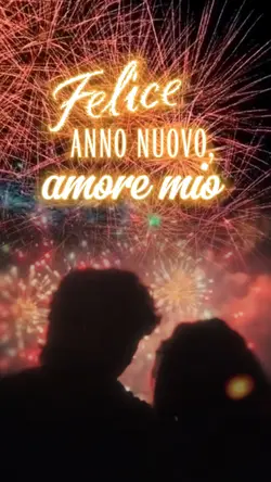 Buon anno amore mio 