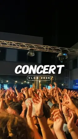 Concert vlog