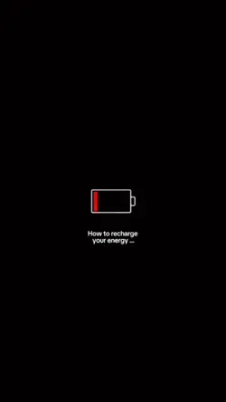recharge your energy