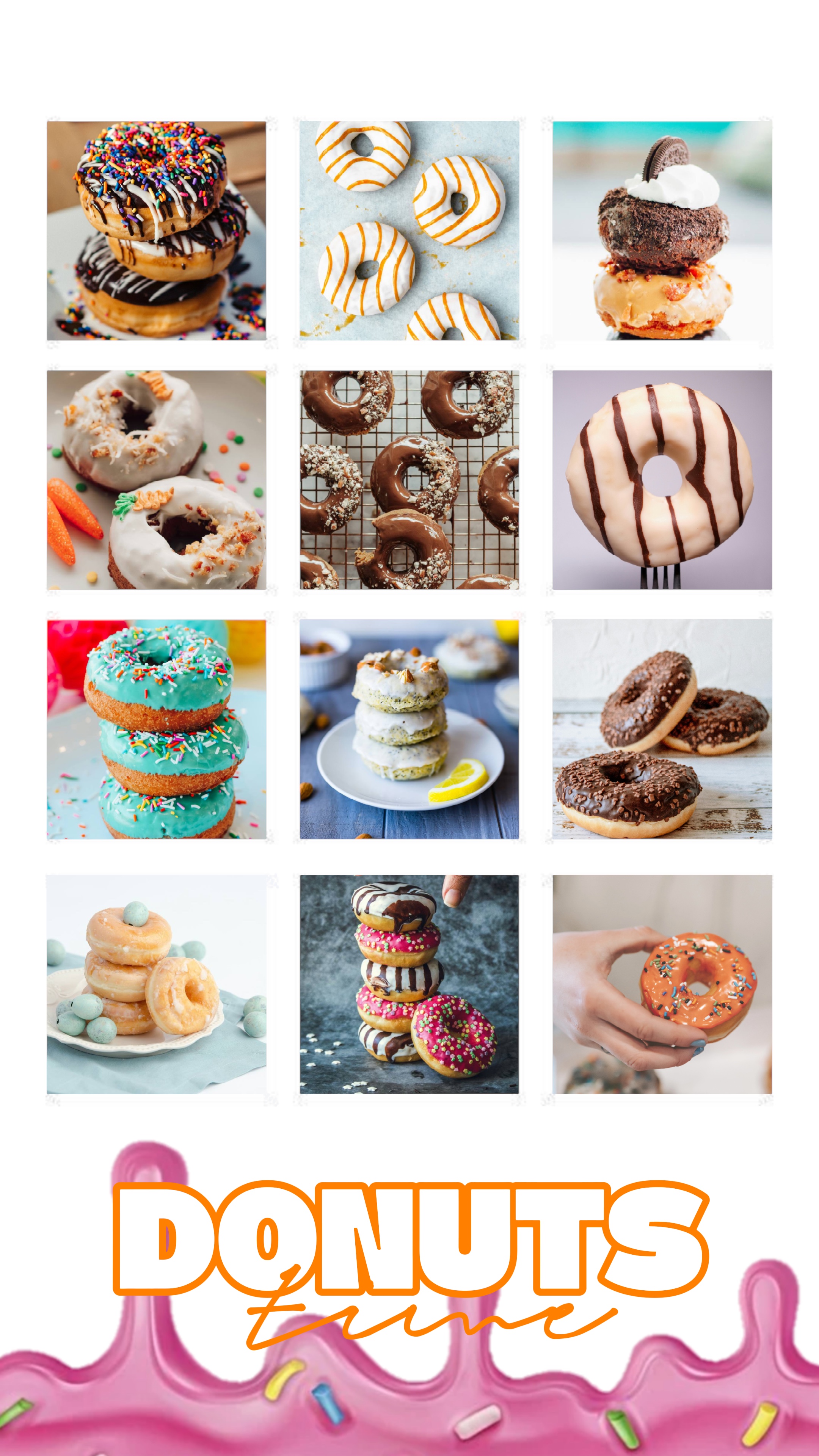 Promoção de donuts