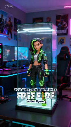 FreeFire 3D Figurine