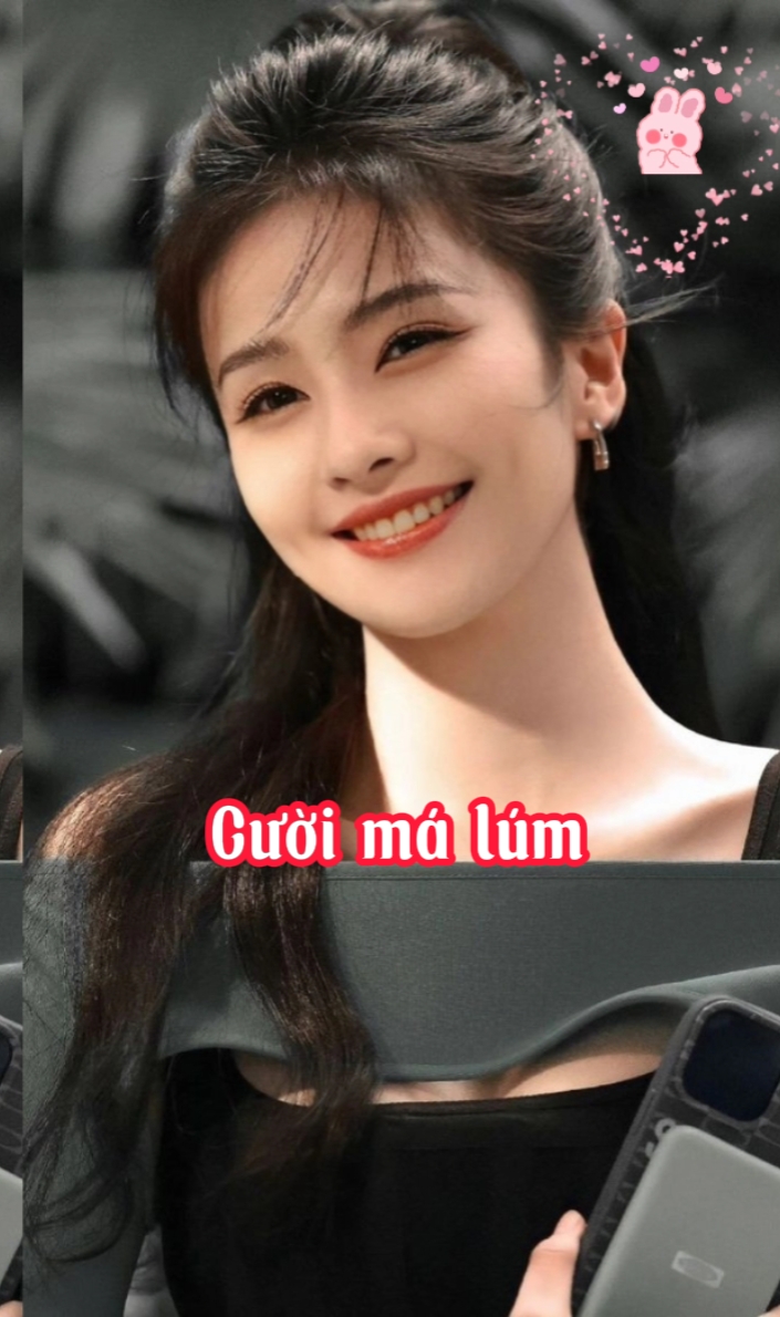 cười má lúm 