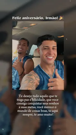 Aniversário mano