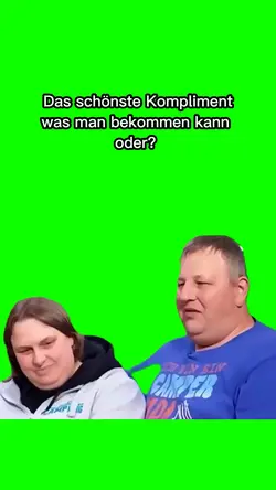 Komplimente kann er