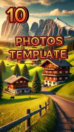 10 Photos Template 