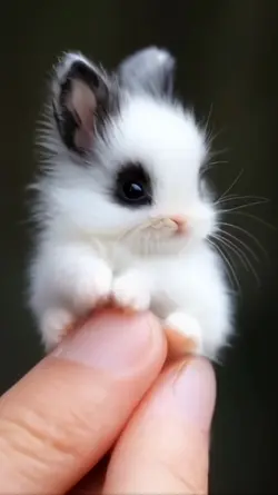Cute tiny Ai rabbit